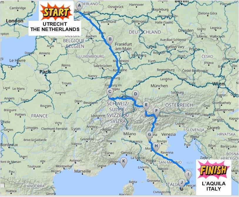 Pierangelo itinerario