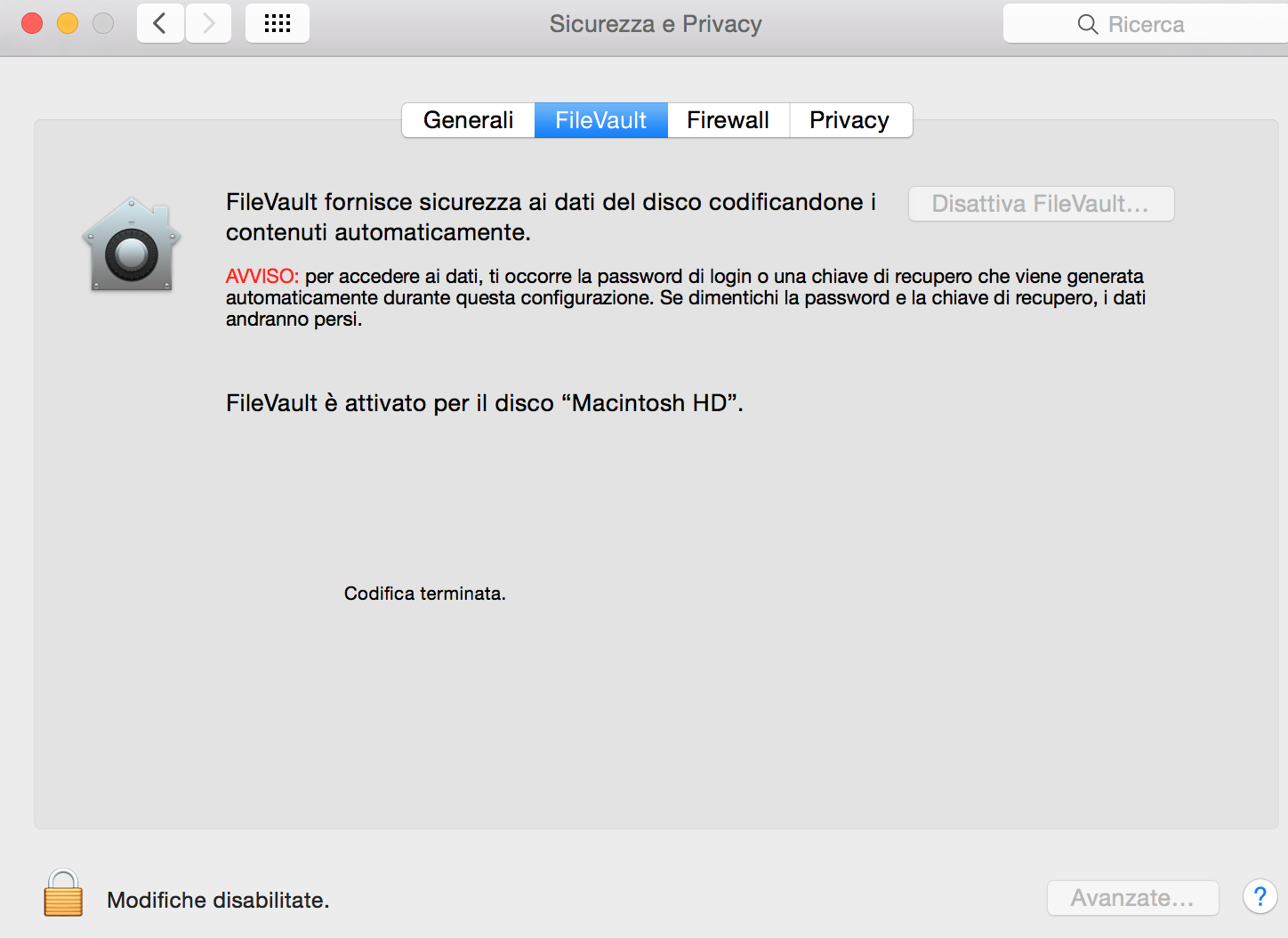 yose fileVault